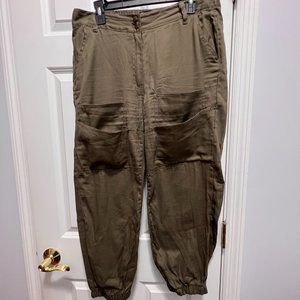 Helium London 1X olive green pants